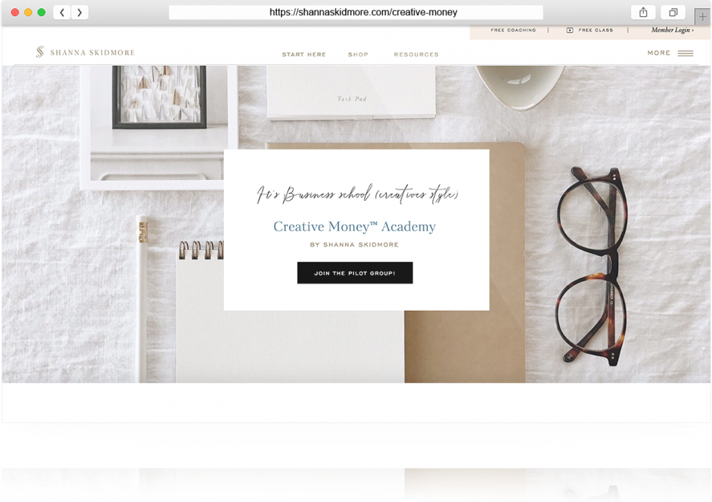 Best Sales and Landing Page by Shanna Skidmore
