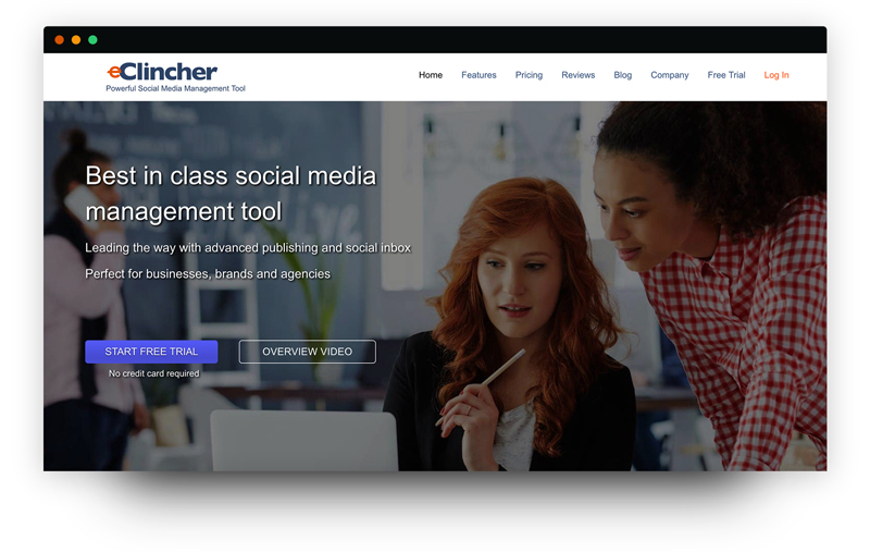 eClincher Best Social Media Management Tool