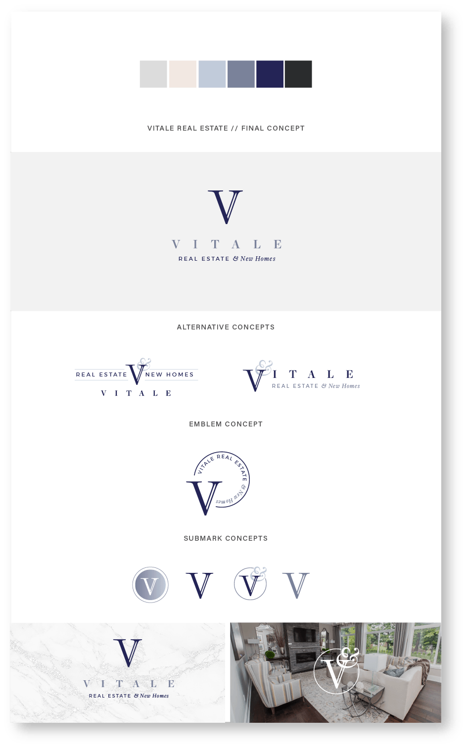 Vitale Real Estate - Brand and Logo Design