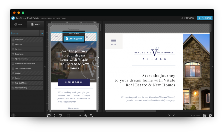Vitale Real Estate - Show it Project